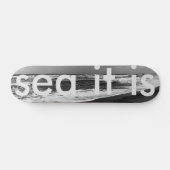 zee is het skateboard (Horizontaal)
