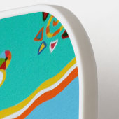 Zee Isle City Band Shell Pickleball peddel Paddle (Links Detail)