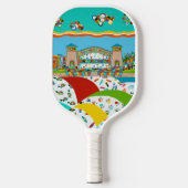 Zee Isle City Band Shell Pickleball peddel Pickleball Paddle (Voorkant)