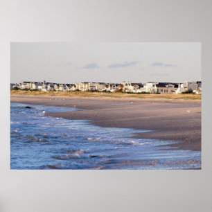 Zee Isle City Beach Poster
