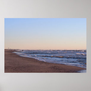 Zee Isle City Beach Poster