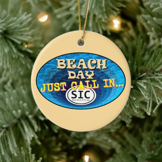 Zee Isle City SIC Ornament (Boom)