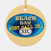 Zee Isle City SIC Ornament (Voorkant)