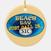 Zee Isle City SIC Ornament (Achterkant)