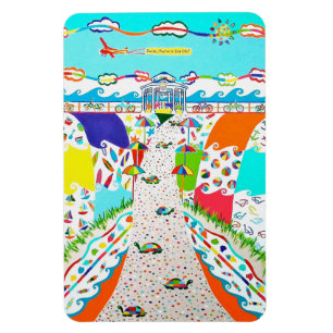 Zee Isle Promenade 4 x 6 Flexible Magnet Magneet