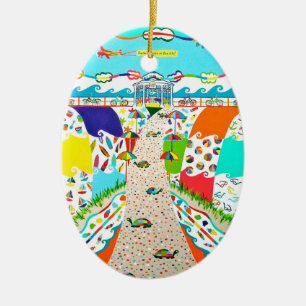 Zee Isle Promenade Ovaal Ornament