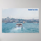 Zee Istanbul cruise/veerkruising Poster (Voorkant)