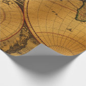  Zee Kaart Verpakkingspapier Cadeaupapier (Hoek)