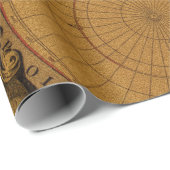  Zee Kaart Verpakkingspapier Cadeaupapier (Rol Hoek)