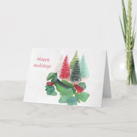 Zee kerst kaart (Voorkant)