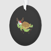 Zee Kerstmis met gevlekte schimmels Ornament (voorkant)