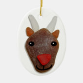 Zee kerstversiering keramisch ornament (Voorkant)