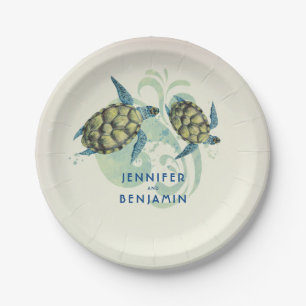 Zee Kieuwschildpadden Kustkust Nautisch Papieren Bordje