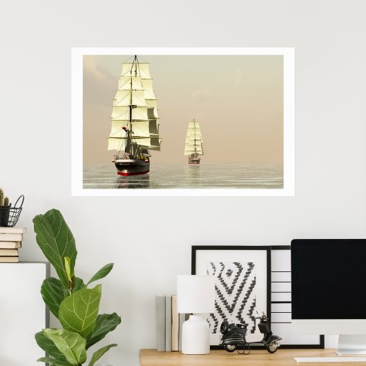 ZEE KINDERAFDRUKKING POSTER (Thuiskantoor)