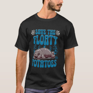 Zee Koeien Manatees Liefhebber Red De Drijvende Aa T-shirt