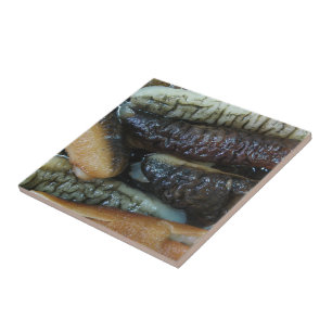 Zee Komkommer ... Yaowarat Market Food Tegeltje