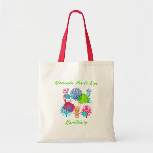 Zee Koraal Vis Hometown Pride Custom Canvas tas (Voorkant)