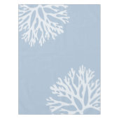 Zee Koraalsilhouettes (Weathered Blue) Tafelkleed (Voorkant)
