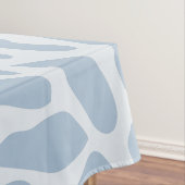 Zee Koraalsilhouettes (Weathered Blue) Tafelkleed (Voorbeeld)