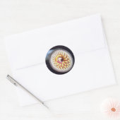 Zee Lamprey Ronde Sticker (Envelop)