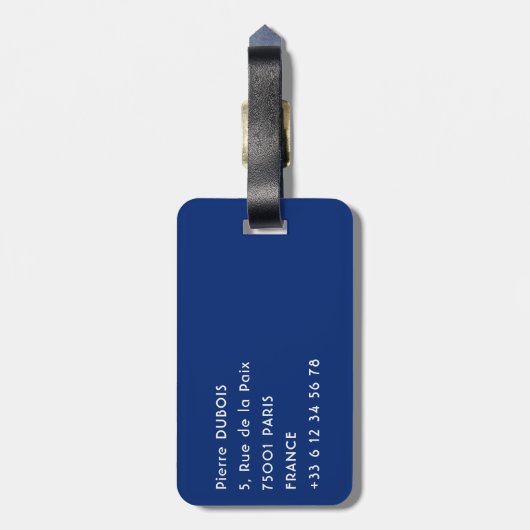 Zee leeuwen in het beagle kanaal - Argentinië Bagagelabel (Achterkant verticaal)