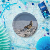 Zee leeuwen in het beagle kanaal - Argentinië Papieren Bordje (Feest)