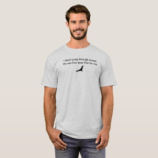 zee leeuwen t-shirt (Voorkant volledig)