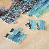 Zee leeuwenschilderen legpuzzel (Zijkant)