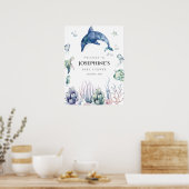 Zee Life Baby shower Welkom Poster (Keuken)