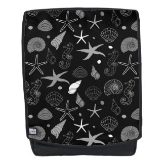 Zee Life Black Patroon Rugtassen