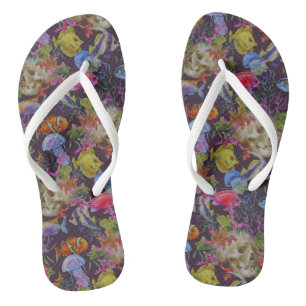 Zee Life Grunge Patroon Teenslippers