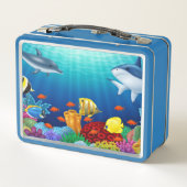 Zee Life Metalen Lunchbox (Achterkant)