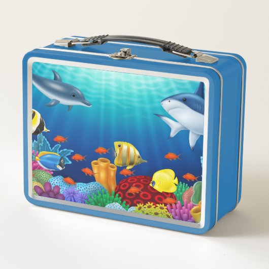 Zee Life Metalen Lunchbox (Voorkant)