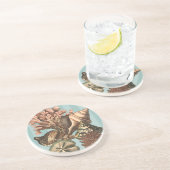 Zee Life Silhouette Zandsteen Onderzetter (Zijkant)