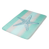 Zee Life Starfish Nautical Bath Mats Badmat (Gekanteld)