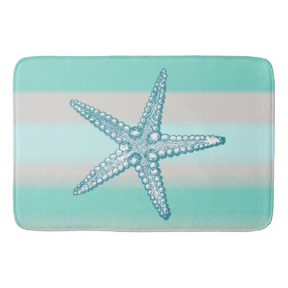 Zee Life Starfish Nautical Bath Mats Badmat