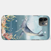 Zee Lion Aquatic Cool Onderwater Scene Case-Mate iPhone Case (Achterkant (horizontaal))
