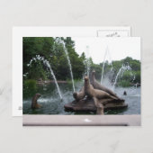 Zee Lion Fountain Briefkaart (Voorkant / Achterkant)