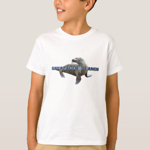Zee Lion Galapagos-eilanden T-shirt