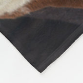 Zee Lion Portrait Fleece Deken (Hoek)