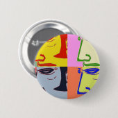 ZEE MAGNET RONDE BUTTON 5,7 CM (Voorkant /achterkant)