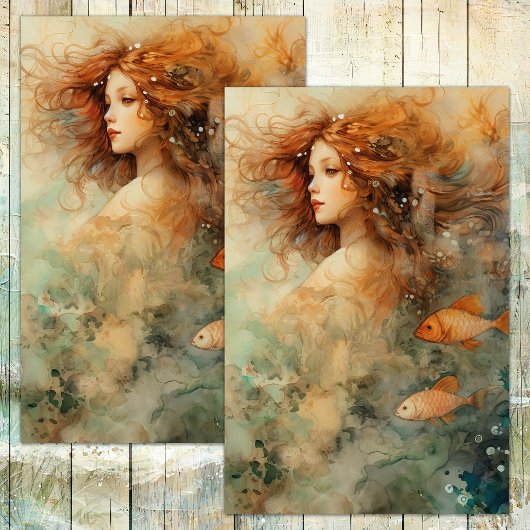 ZEE MAIDEN ZEEMEERMIN DECOUPAGE TISSUEPAPIER