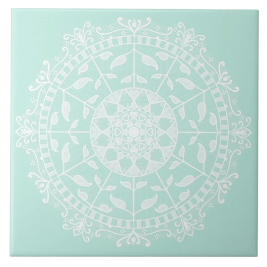 Zee Mandala Tegeltje (Voorkant)