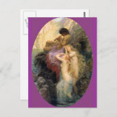 Zee Melodie - Herbert James Draper Briefkaart (Voorkant / Achterkant)