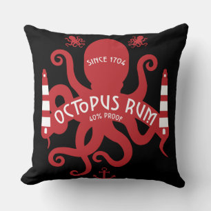 Zee met deuk en fantasy Octopus Nautische Mok Kussen