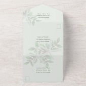 Zee met kerstweddenschap sterft overal in één keer all in one uitnodiging (Buitenkant)