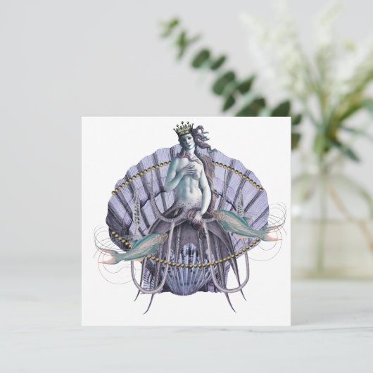 Zee met kraakbeen-Kaart (Staand voorkant)