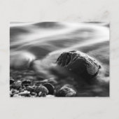 Zee met langdurige blootstelling briefkaart (Voorkant)