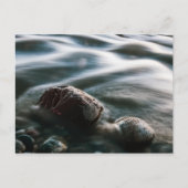 Zee met langdurige blootstelling briefkaart (Voorkant)