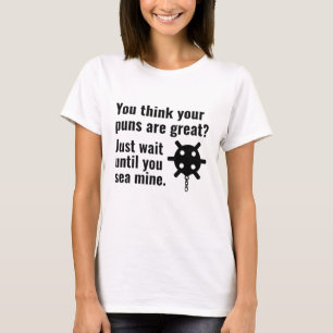 Zee mijn straf t-shirt